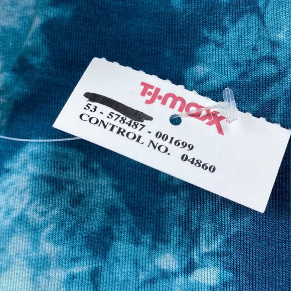 Cynthia Rowley Leggings Tie Dye Comfy Pajama Pants Blue & White Women's S NEW - Picture 6 of 8